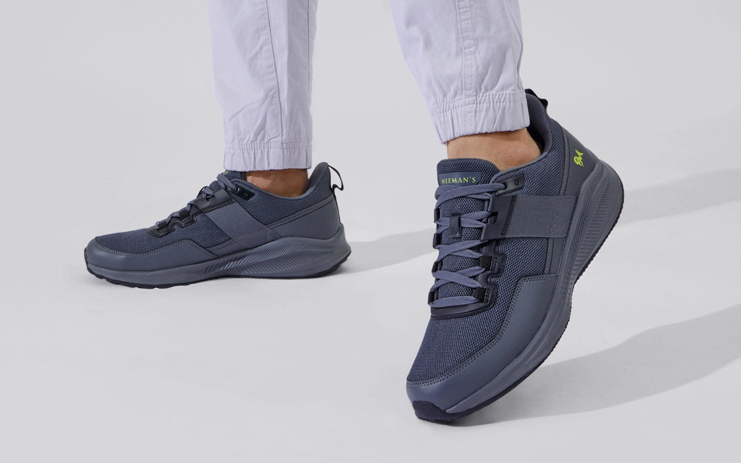 Neeman's The Exuberants Sneakers for Men | Comfortable and Flexible | Casual Shoes for Men | Stylish and Trendy | Walking, Running, Gyming Sneakers | EVA Sole Men's Sneakers