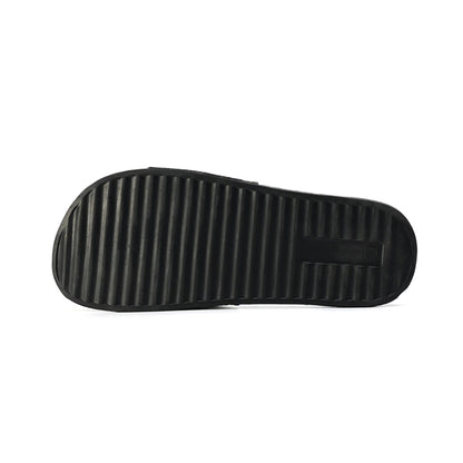 Monkstory Old Money Minimalist Sliders - Tan