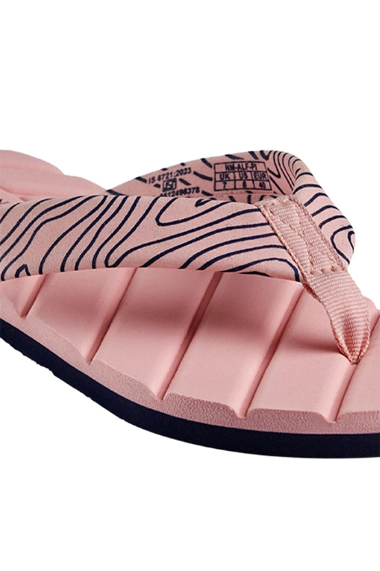 Neeman's All-Vibes Flip Flops for Women | Cushioned & Comfortable Slippers for Women | Everyday Comfort | Stylish, Lightweight, Flexible & Durable Flip Flops|Soft Daily Use Chappal