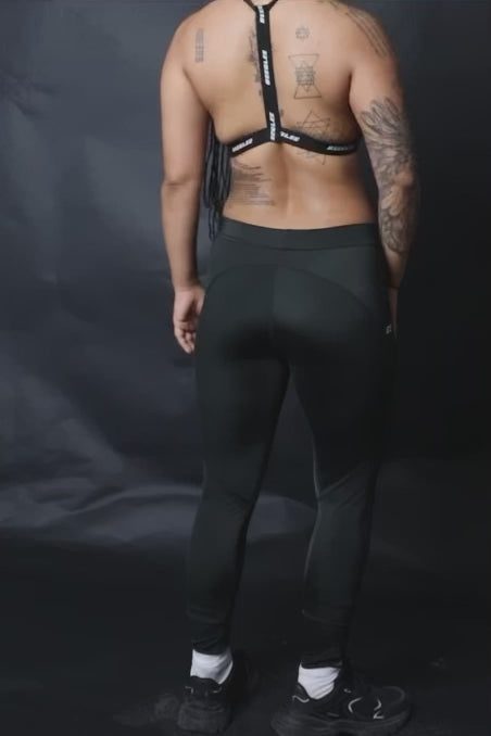 Olive Refined Pixie Tights