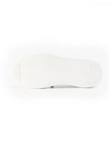 Monkstory Dual Tone Chunky Luxe Slip-On Sneakers - Midnight Blue|Tan