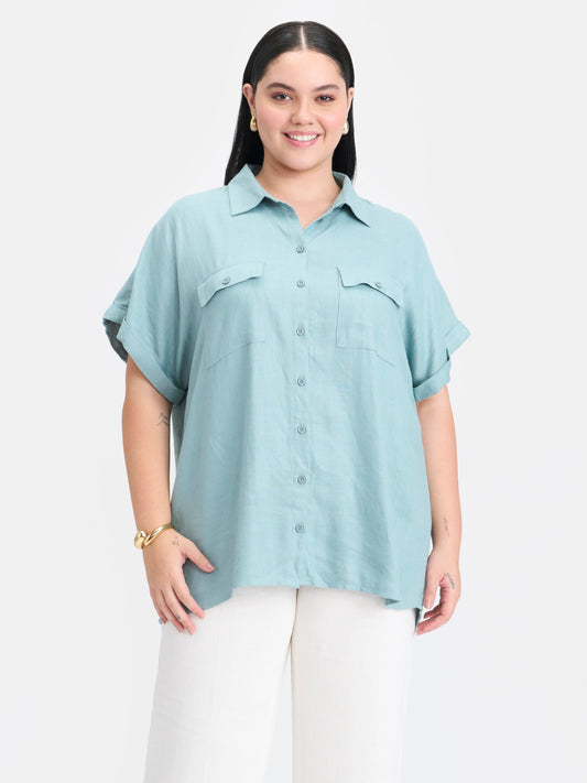 Linen Oversize Shirt