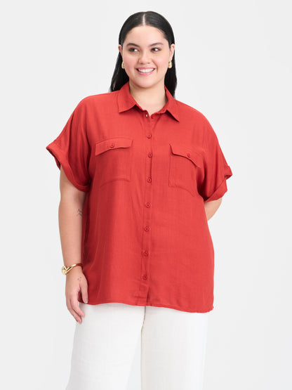Linen Oversize Shirt