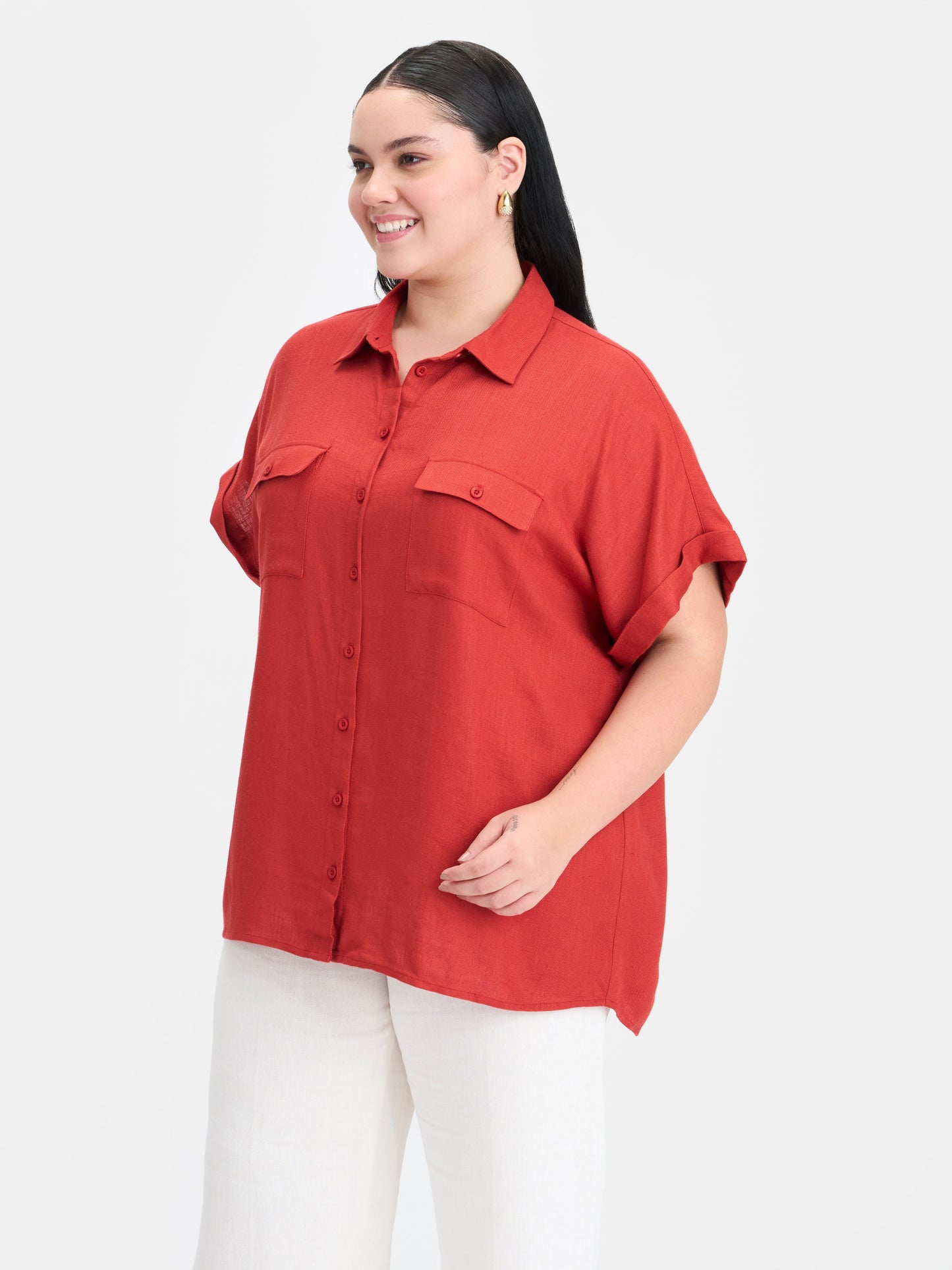 Linen Oversize Shirt