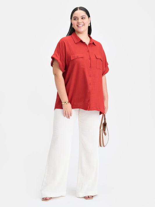 Linen Oversize Shirt