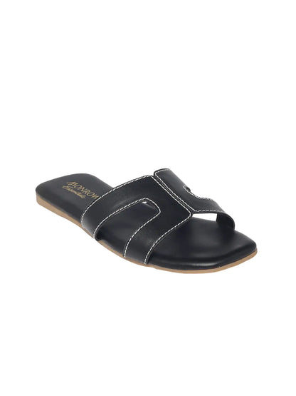 Irma Black Flats