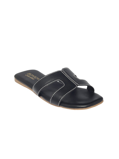 Irma Black Flats