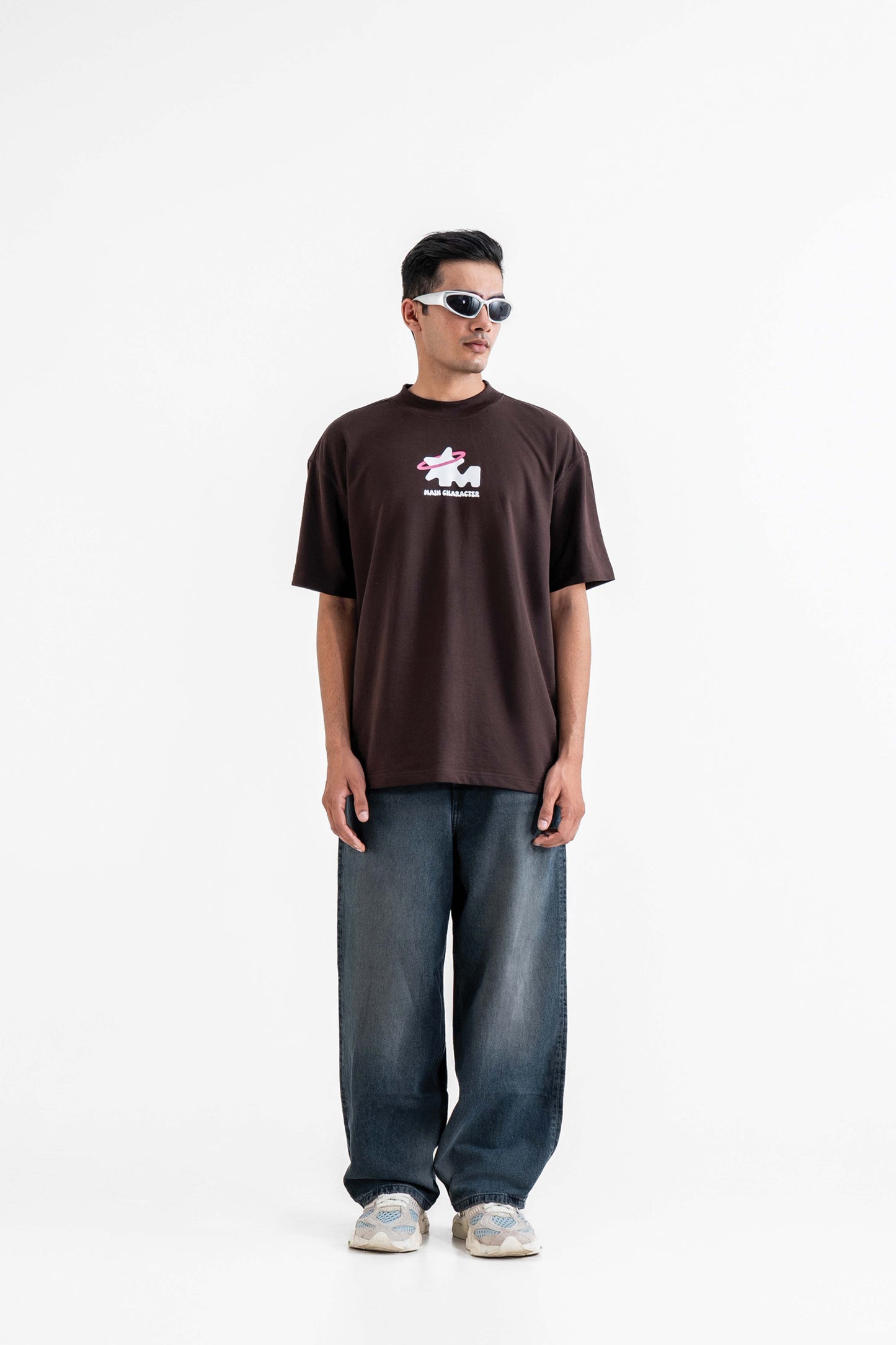 God's Plan Brown Oversized T-Shirt