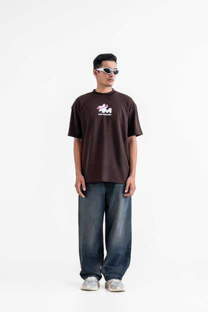 God's Plan Brown Oversized T-Shirt