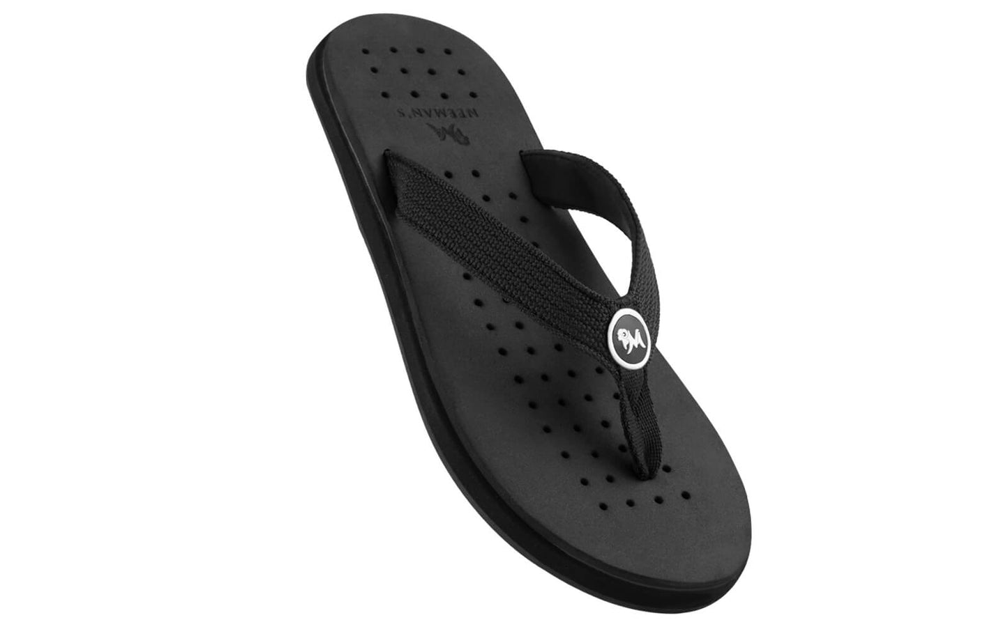 Neeman's Eco Flip Flops for Men | Comfortable Outdoor Indoor Fashionable Slippers for Boys | Rubber Flat Slip On Flexible | Everday Comfort
