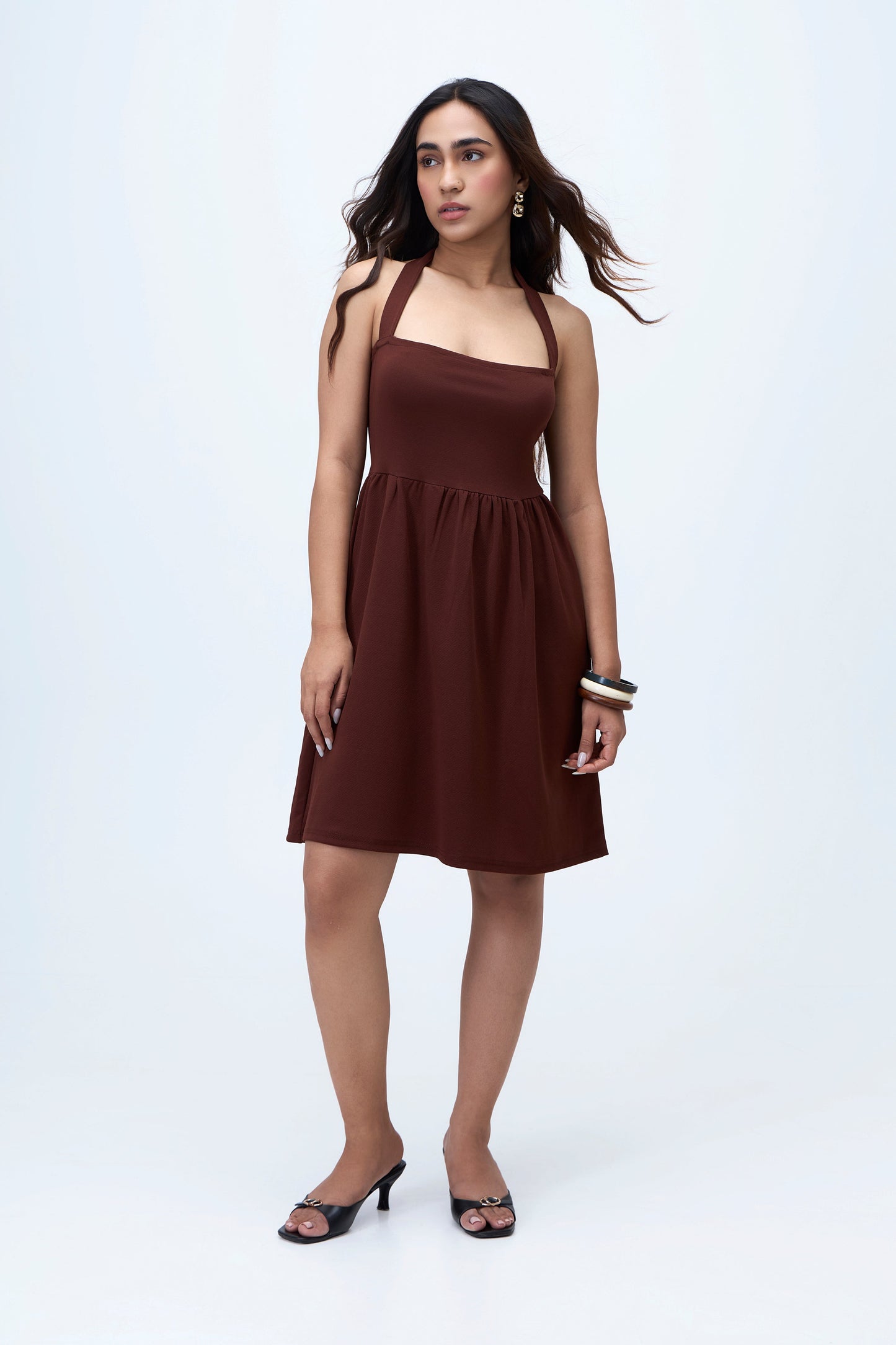 Solid Halter Midi