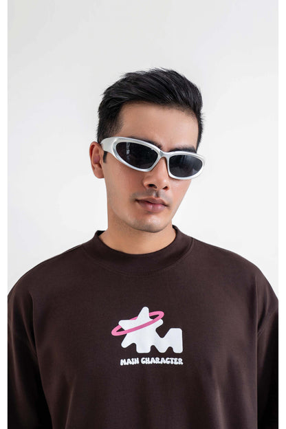 God's Plan Brown Oversized T-Shirt