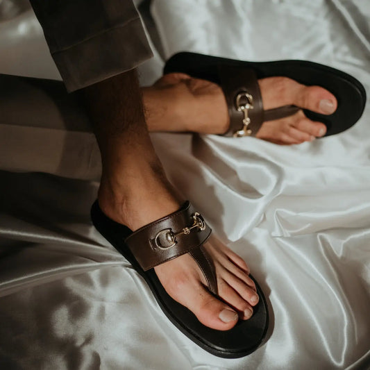 T-Rad Horsebit Sandals - Brown