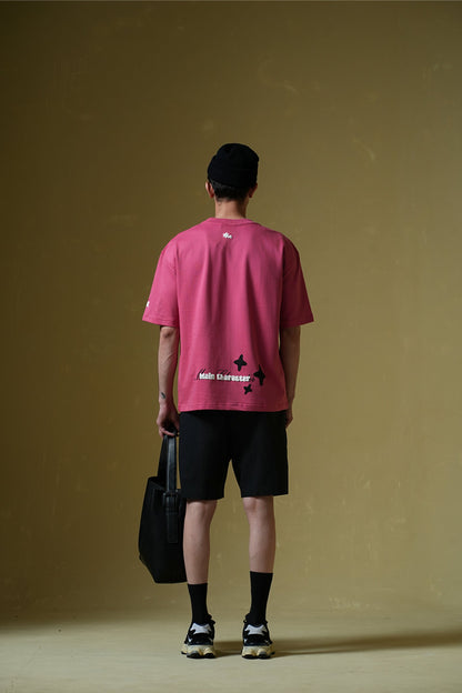 La Casa Hot Pink Oversized T-Shirt