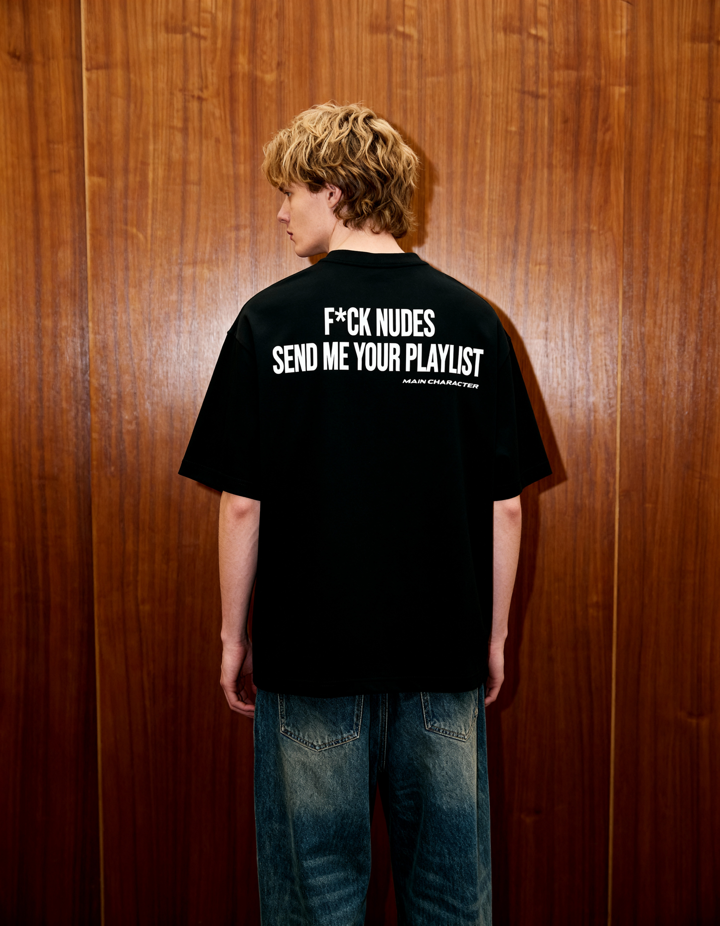 Playlist Oversized T Shirt