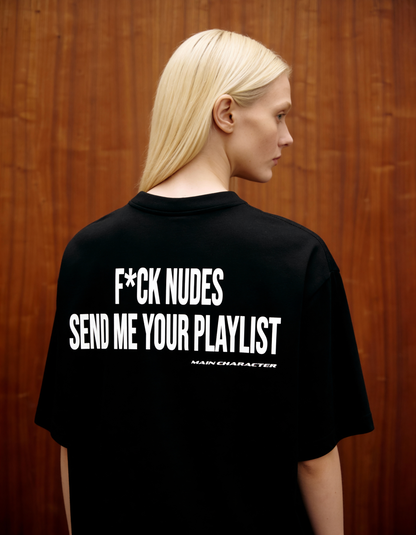 Playlist Oversized T Shirt