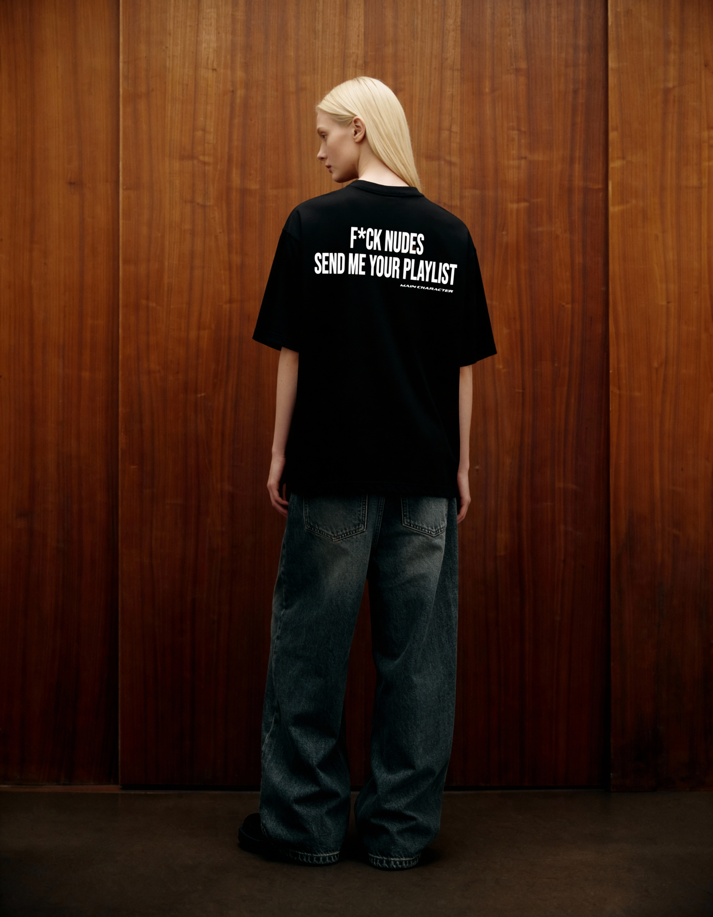 Playlist Oversized T Shirt