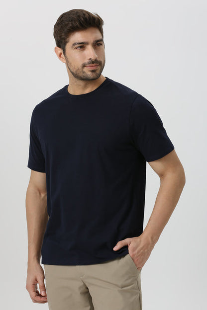 Essential Stretch T-Shirt (Blue & Sky Blue)