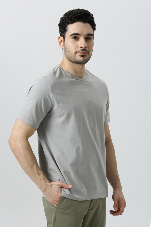 Essential Stretch T-Shirt (Black, Grey)