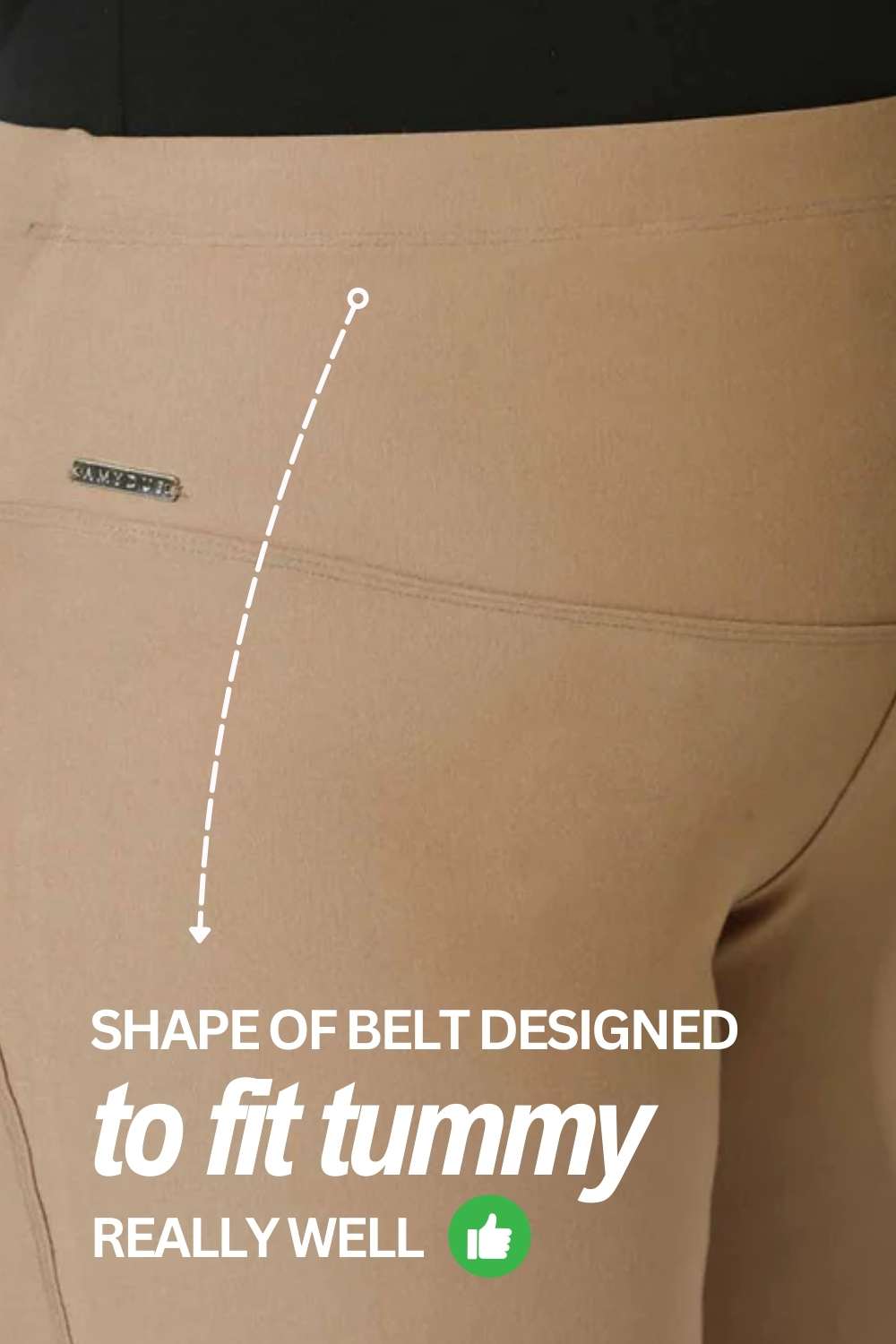 Plus Size Fawn Tummy Shaper Shorts