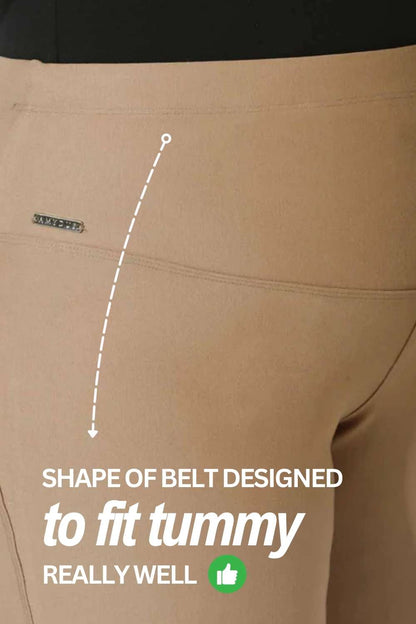 Plus Size Fawn Tummy Shaper Shorts