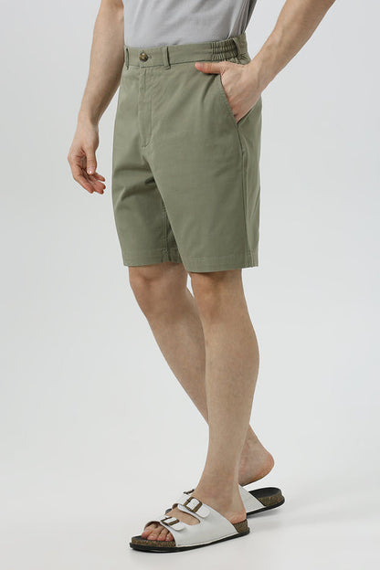 Cotton Fig Green Marina Shorts