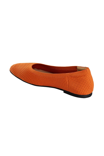 Neeman's Plush Square Ballerinas for Women | Flats & Slip On Casual Shoes | Comfortable & Flexible