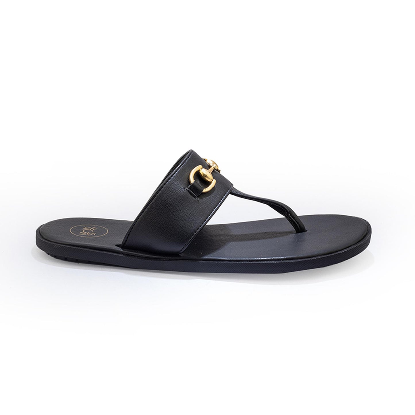 T-Rad Horsebit Sandals - Black