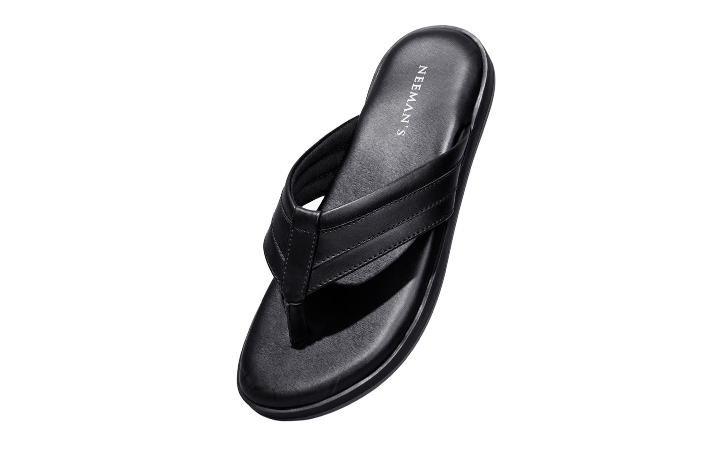 Neeman's Indo-Western Casual Flip Flops for Men | Lightweight, Durable and Flexible Sandals | PU Thong Strap & TPR Out sole