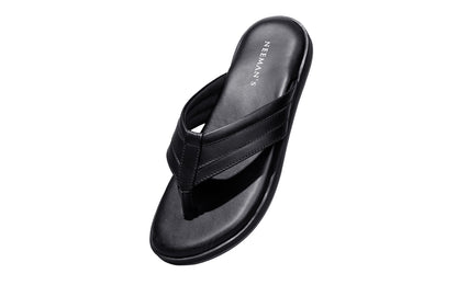 Neeman's Indo-Western Casual Flip Flops for Men | Lightweight, Durable and Flexible Sandals | PU Thong Strap & TPR Out sole