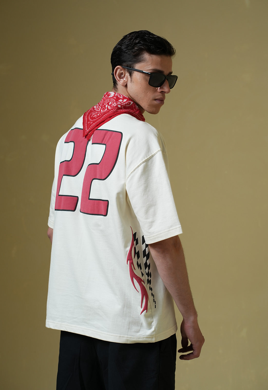 Flame Finish Heavyweight-Oversized T-Shirt (Tryo Exclusive)