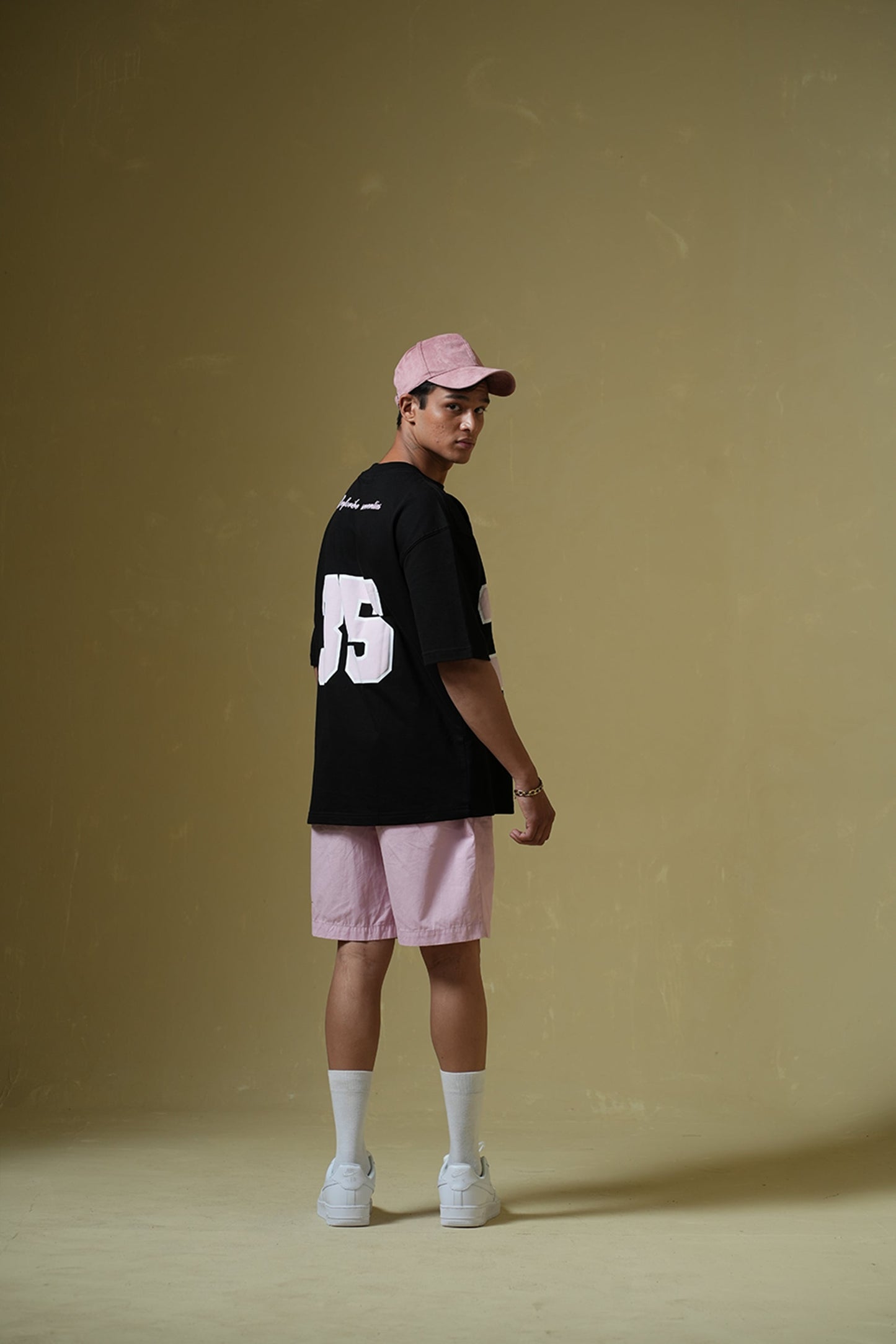 Reimagined Black Oversized T-shirt