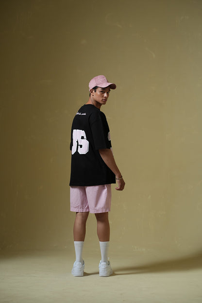 Reimagined Black Oversized T-shirt