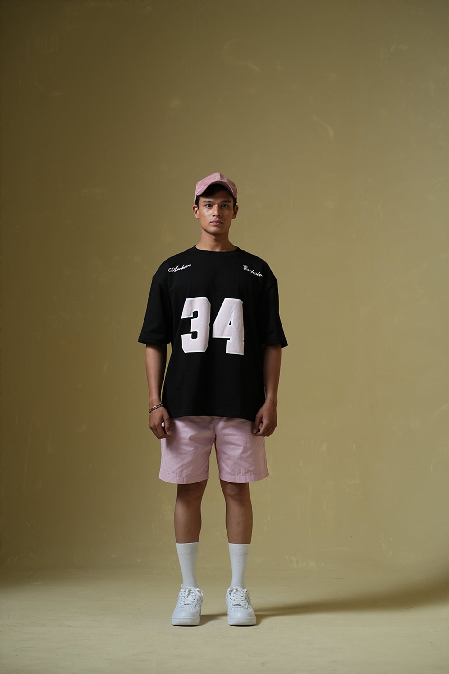 Reimagined Black Oversized T-shirt