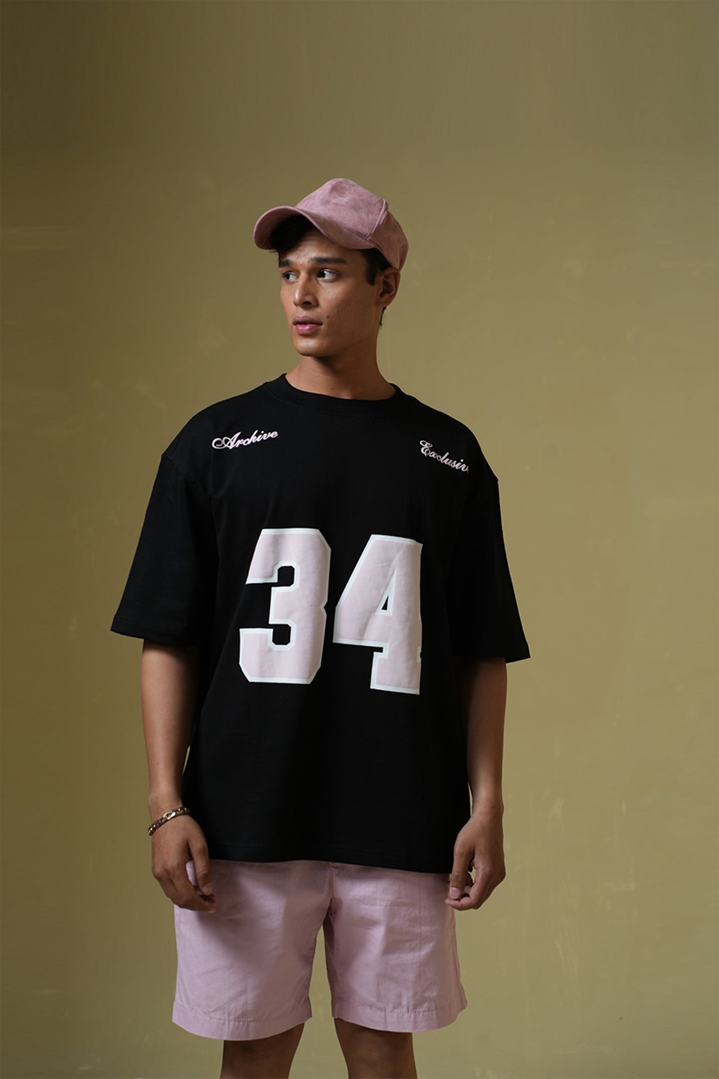 Reimagined Black Oversized T-shirt