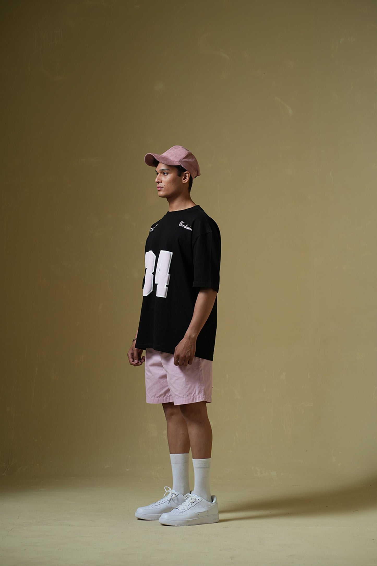 Reimagined Black Oversized T-shirt