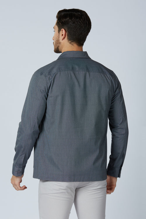 Soft Touch Dark Navy Everyday Shacket