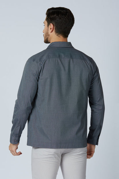 Soft Touch Dark Navy Everyday Shacket