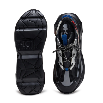 724 Black Sport Chunky Sneaker