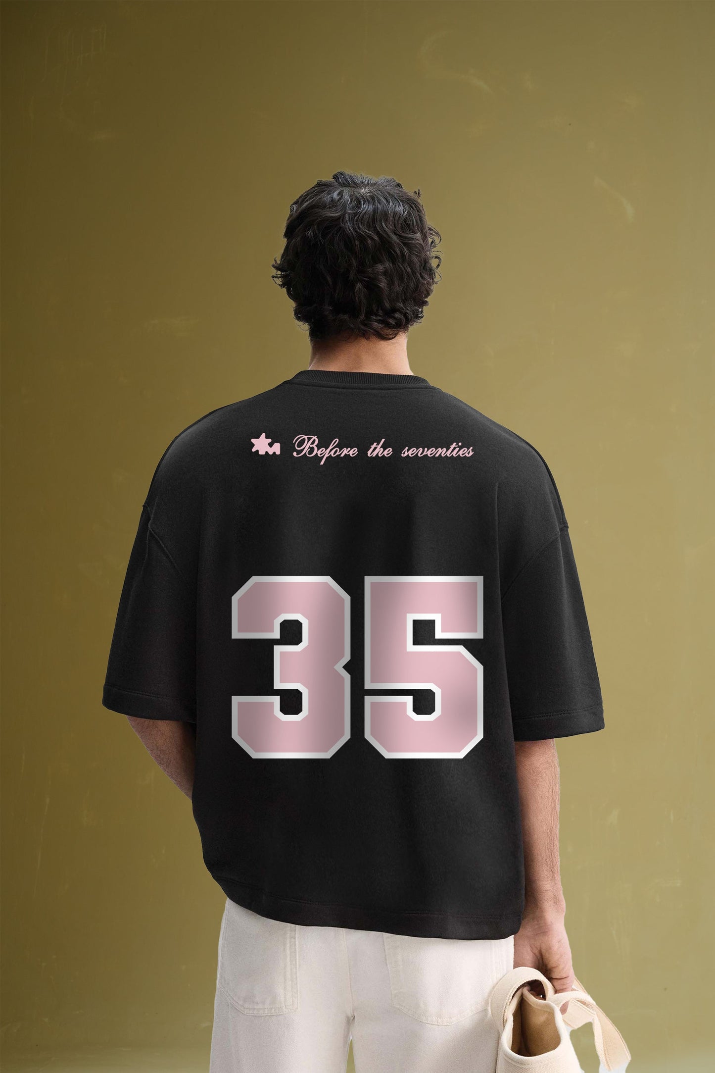 Reimagined Black Oversized T-shirt