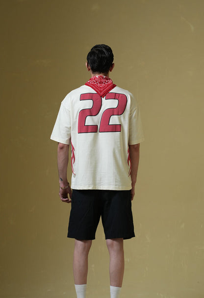 Flame Finish Heavyweight-Oversized T-Shirt (Tryo Exclusive)