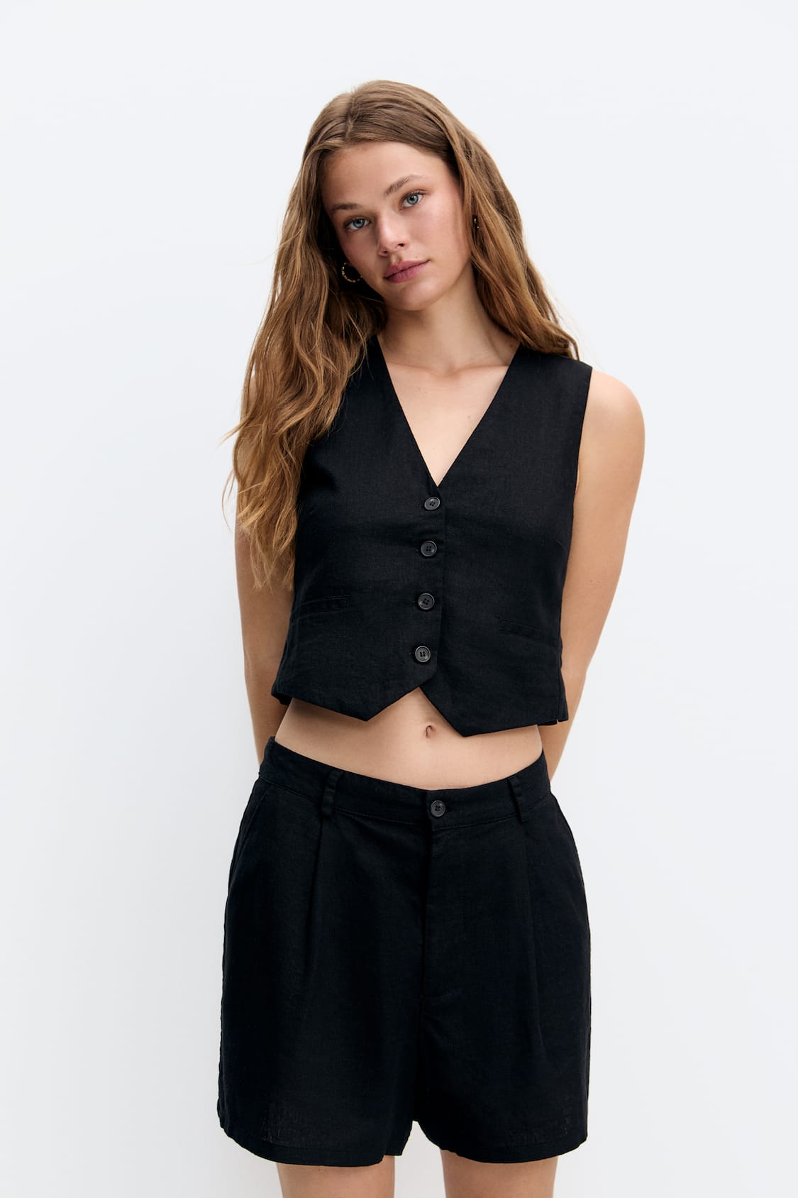 MWB Basic Black waistcoat