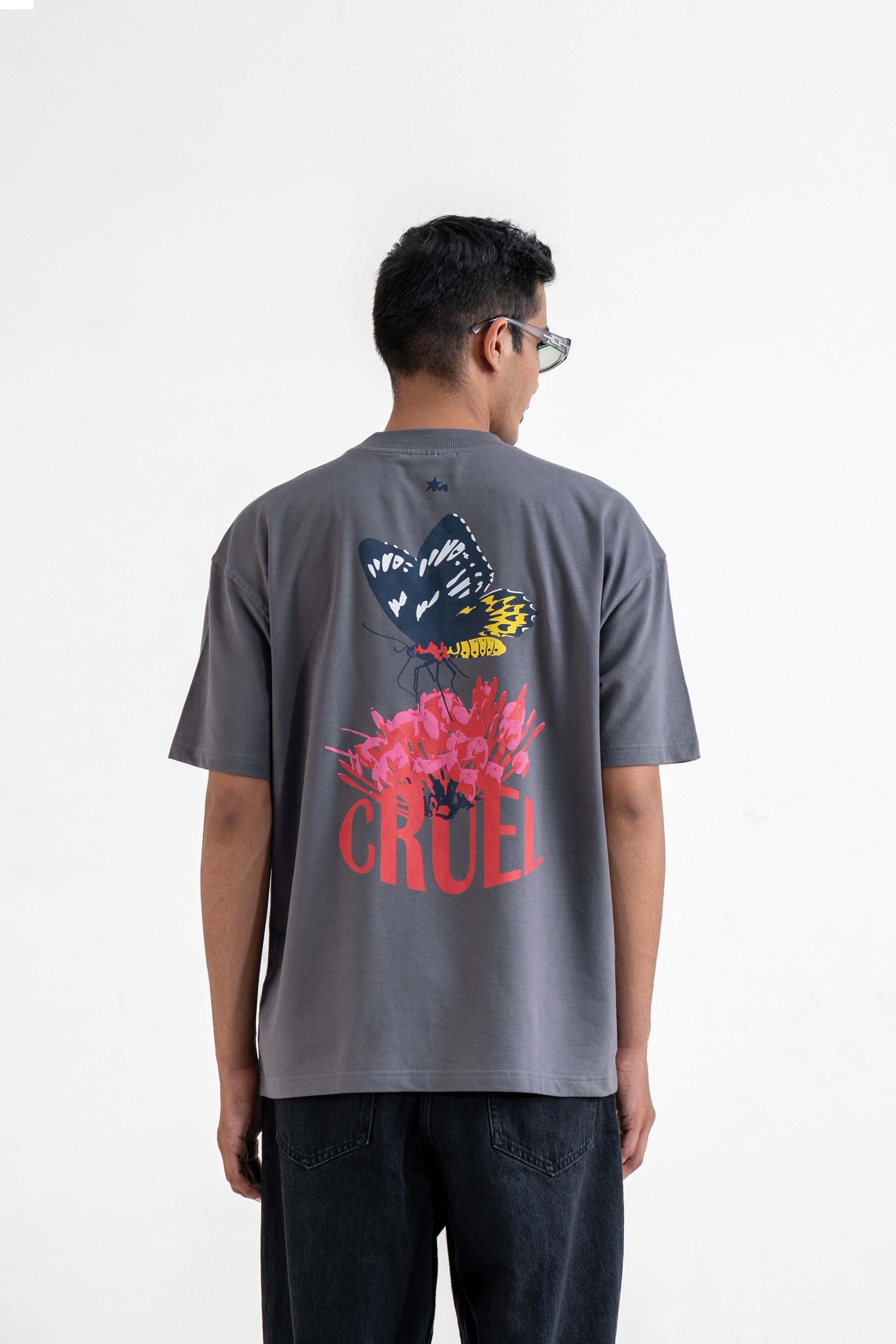 Cruel Grey Oversized T-Shirt