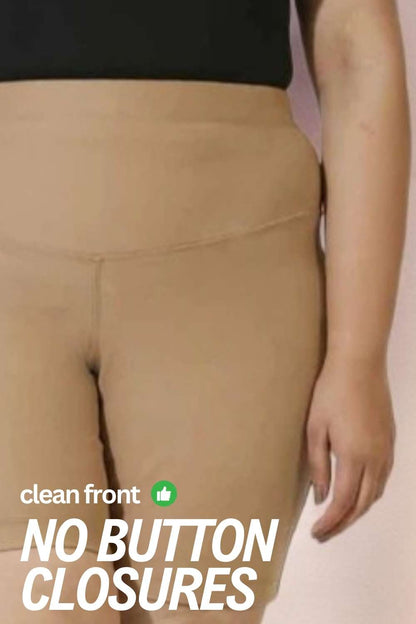 Plus Size Fawn Tummy Shaper Shorts