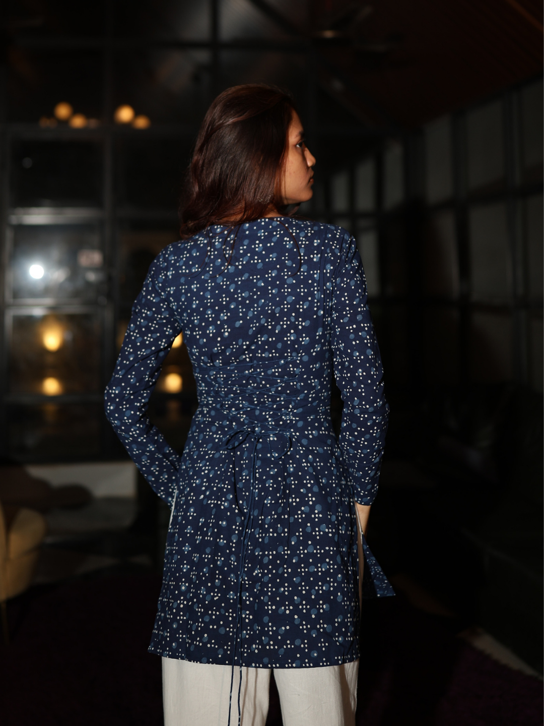 Jodha Sleeved Corset Kurti