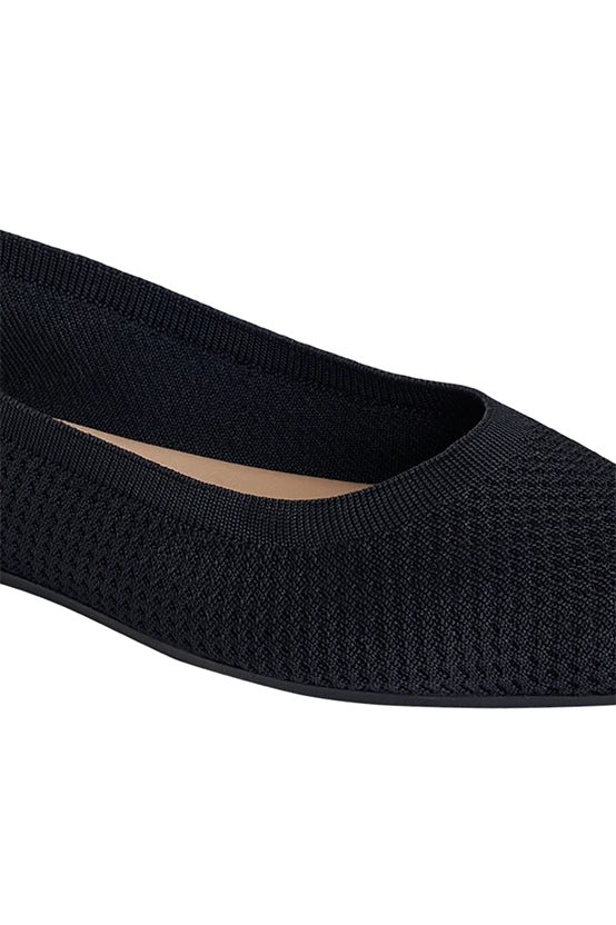 Neeman's Plush Square Ballerinas for Women | Flats & Slip On Casual Shoes | Comfortable & Flexible