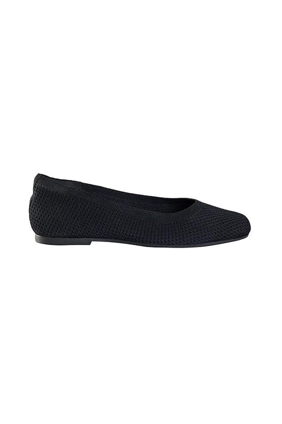 Neeman's Plush Square Ballerinas for Women | Flats & Slip On Casual Shoes | Comfortable & Flexible