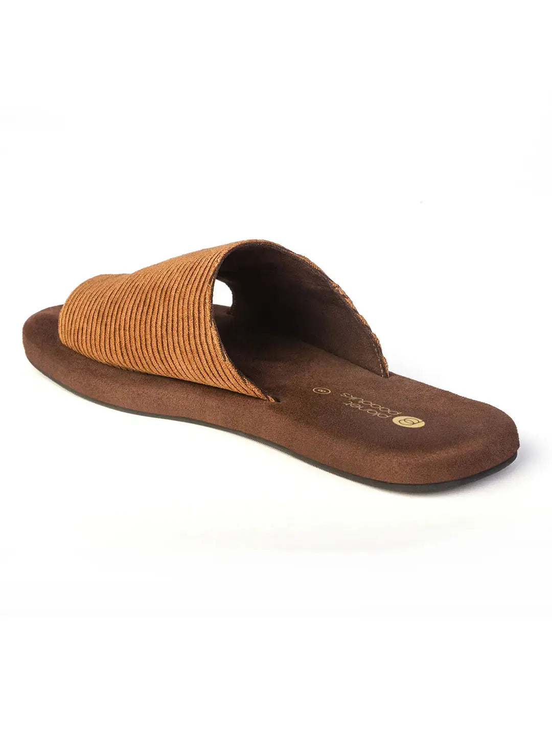 Paaduks Iru Cloak Corduroy Brown Slides