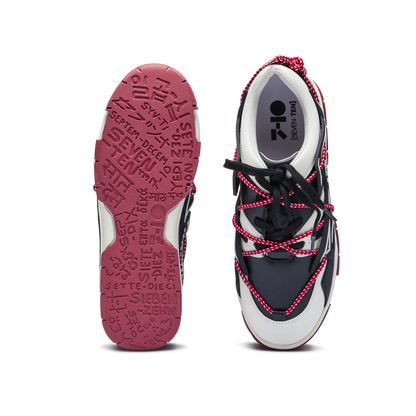 738 Deep Red Magma Low-Top Sneakers