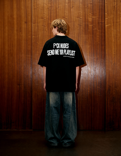 Playlist Oversized T Shirt
